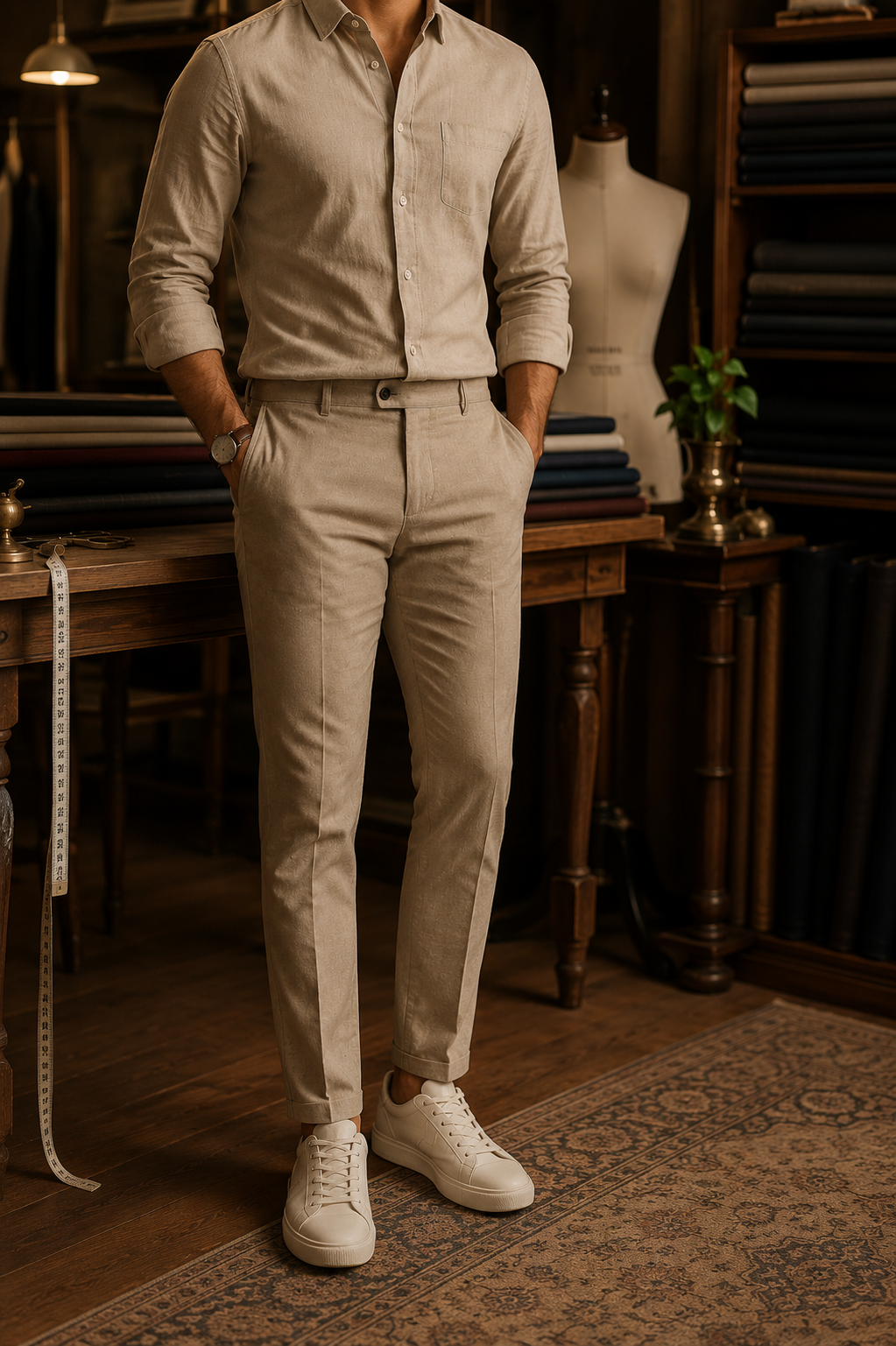 Vishaka Fashion premium men's designer boutique wear custom clothing in Coimbatore